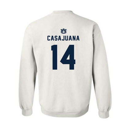 Auburn - NCAA Women's Soccer : Clara Casajuana - Replica Shersey Crewneck Sweatshirt-1