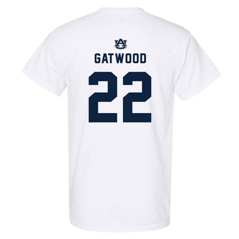 Auburn - NCAA Baseball : Connor Gatwood - Replica Shersey T-Shirt-1