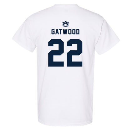 Auburn - NCAA Baseball : Connor Gatwood - Replica Shersey T-Shirt-1
