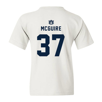 Auburn - NCAA Football : John McGuire - Replica Shersey Youth T-Shirt-1