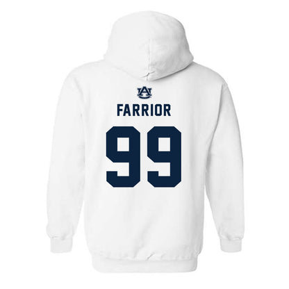 Auburn - NCAA Football : Saint Farrior - Replica Shersey Hooded Sweatshirt-1