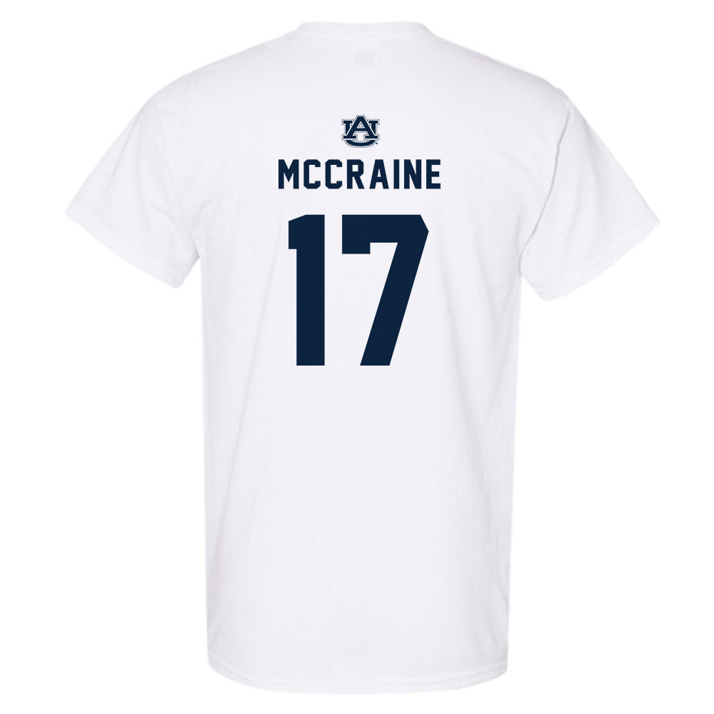 Auburn - NCAA Baseball : Mason McCraine - Replica Shersey T-Shirt-1