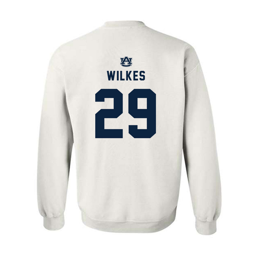 Auburn - NCAA Football : Jaquez Wilkes - Replica Shersey Crewneck Sweatshirt-1