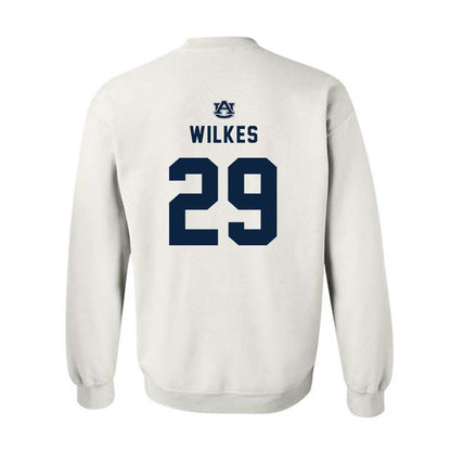 Auburn - NCAA Football : Jaquez Wilkes - Replica Shersey Crewneck Sweatshirt-1
