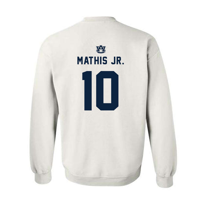 Auburn - NCAA Football : Walter Mathis Jr. - Replica Shersey Crewneck Sweatshirt-1