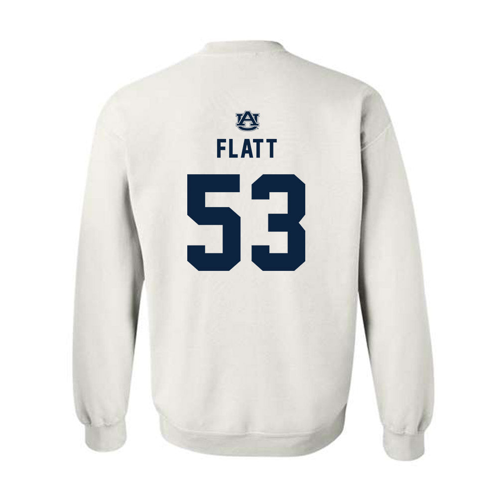 Auburn - NCAA Football : John Henry Flatt - Replica Shersey Crewneck Sweatshirt-1