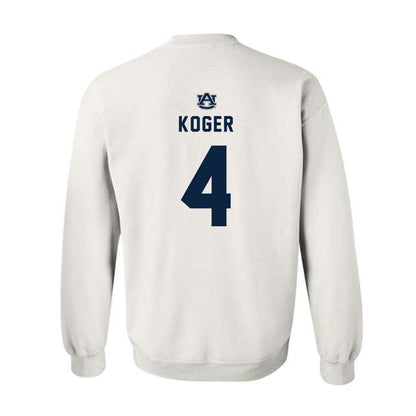 Auburn - NCAA Football : Jeremiah Koger - Replica Shersey Crewneck Sweatshirt-1