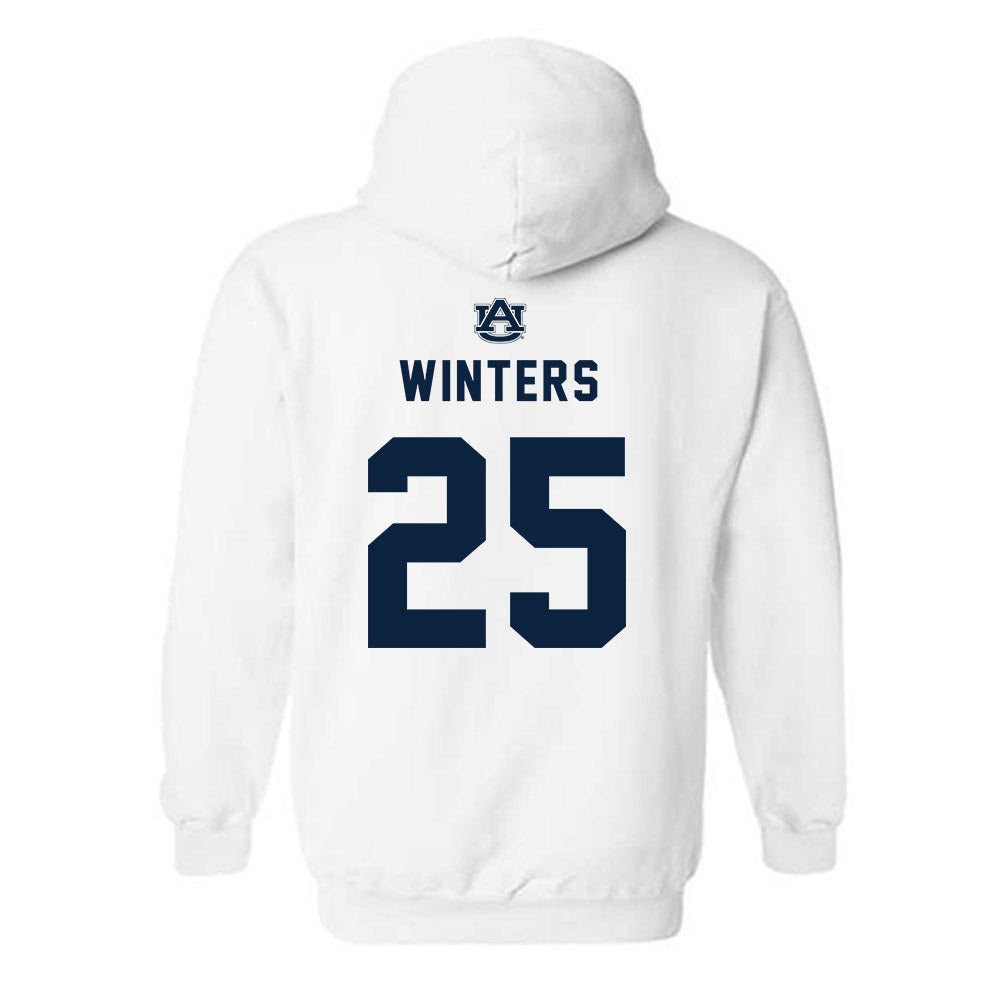Auburn - NCAA Football : Eric Winters - Replica Shersey Hooded Sweatshirt-1