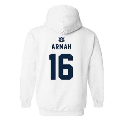 Auburn - NCAA Baseball : Clayton Armah - Replica Shersey Hooded Sweatshirt-1