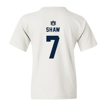 Auburn - NCAA Softball : Kylie Shaw - Replica Shersey Youth T-Shirt-1