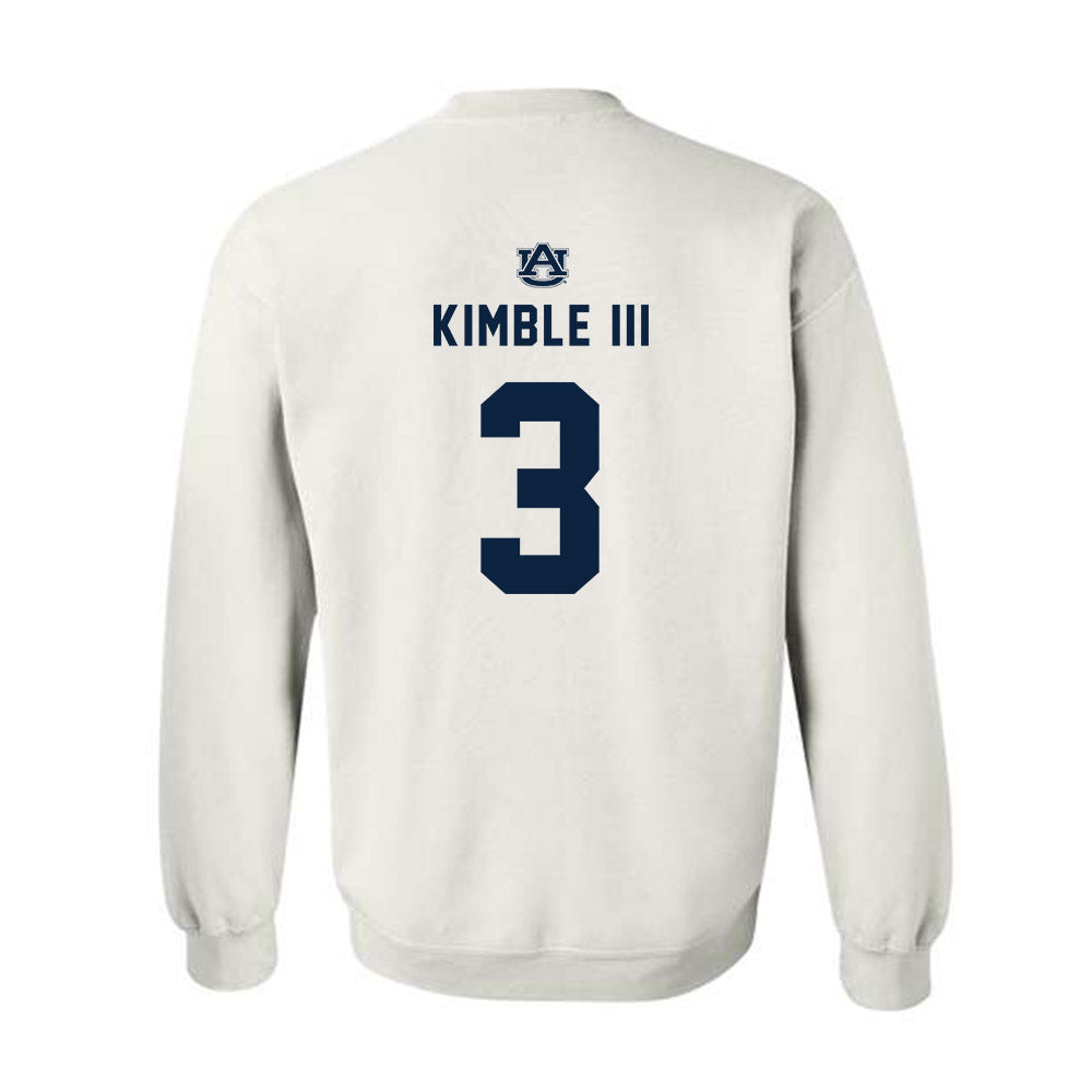 Auburn - NCAA Men's Basketball : George Kimble III - Replica Shersey Crewneck Sweatshirt-1
