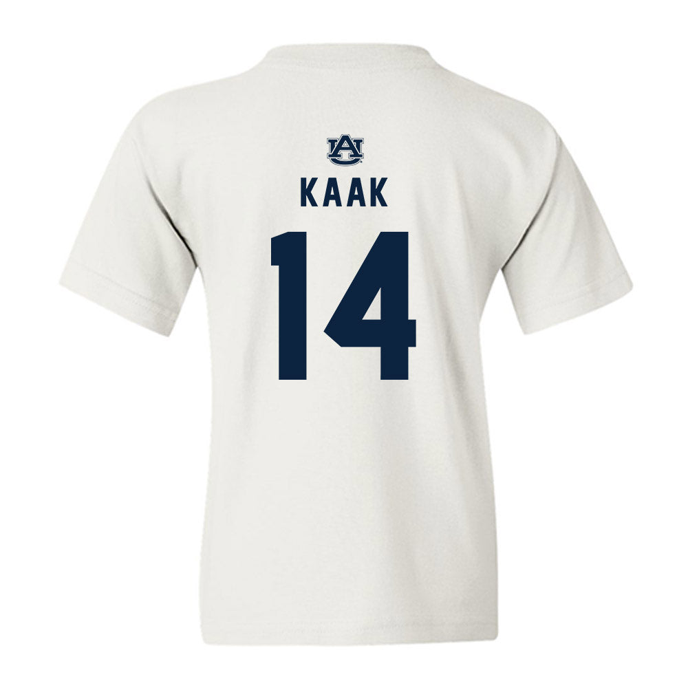 Auburn - NCAA Football : Hudson Kaak - Replica Shersey Youth T-Shirt-1