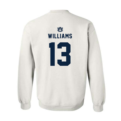 Auburn - NCAA Men's Basketball : Corey Williams - Replica Shersey Crewneck Sweatshirt-1