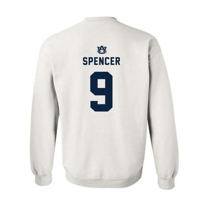 Auburn - NCAA Football : Deshawn Spencer - Replica Shersey Crewneck Sweatshirt-1