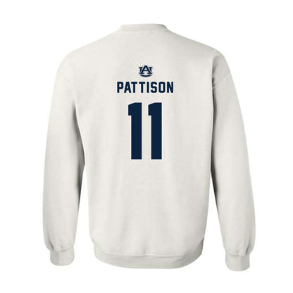 Auburn - NCAA Women's Soccer : Eva Pattison - Replica Shersey Crewneck Sweatshirt-1