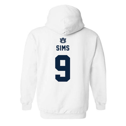 Auburn - NCAA Women's Volleyball : Symone Sims - Replica Shersey Hooded Sweatshirt-1