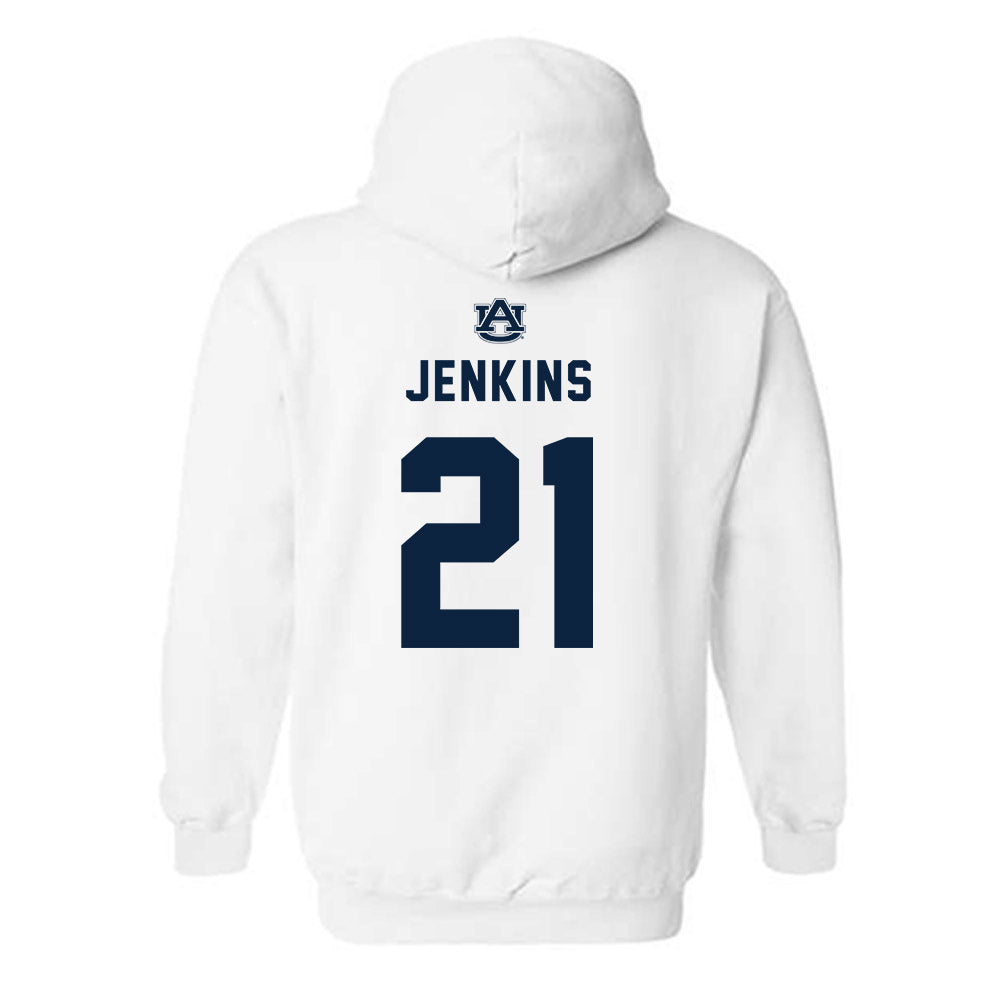 Auburn - NCAA Football : Gavin Jenkins - Replica Shersey Hooded Sweatshirt-1