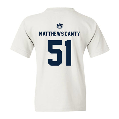 Auburn - NCAA Football : Michael Matthews-Canty - Replica Shersey Youth T-Shirt-1