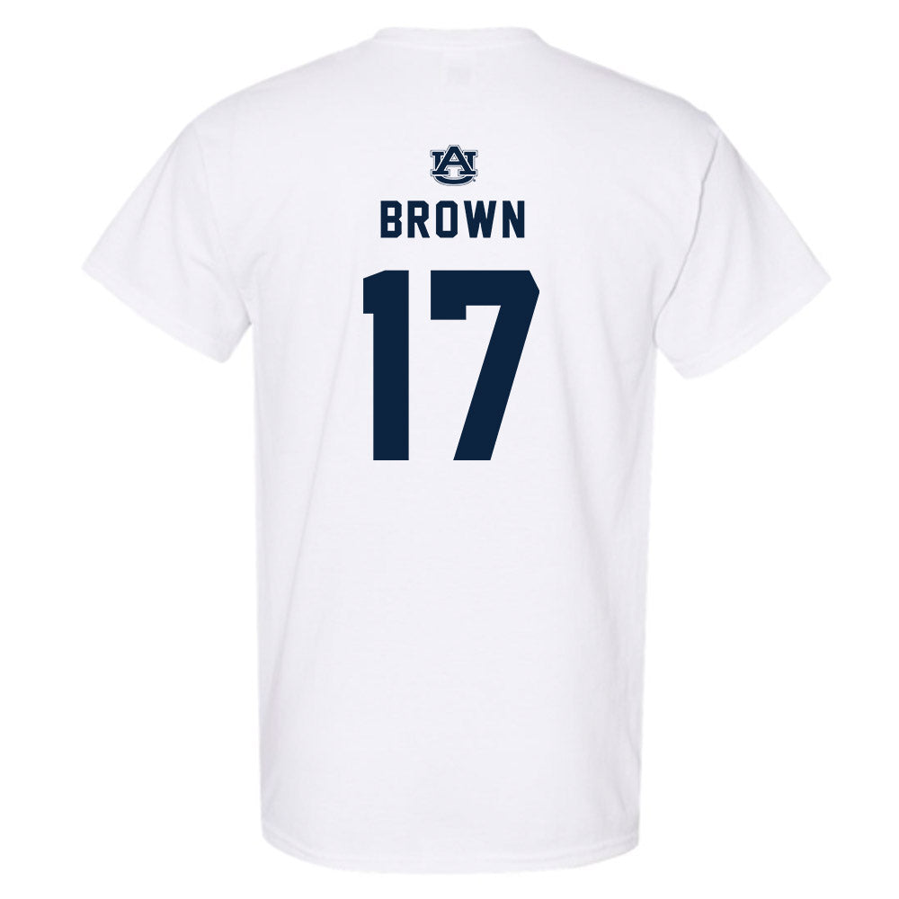 Auburn - NCAA Football : Byrum Brown - Replica Shersey T-Shirt-1