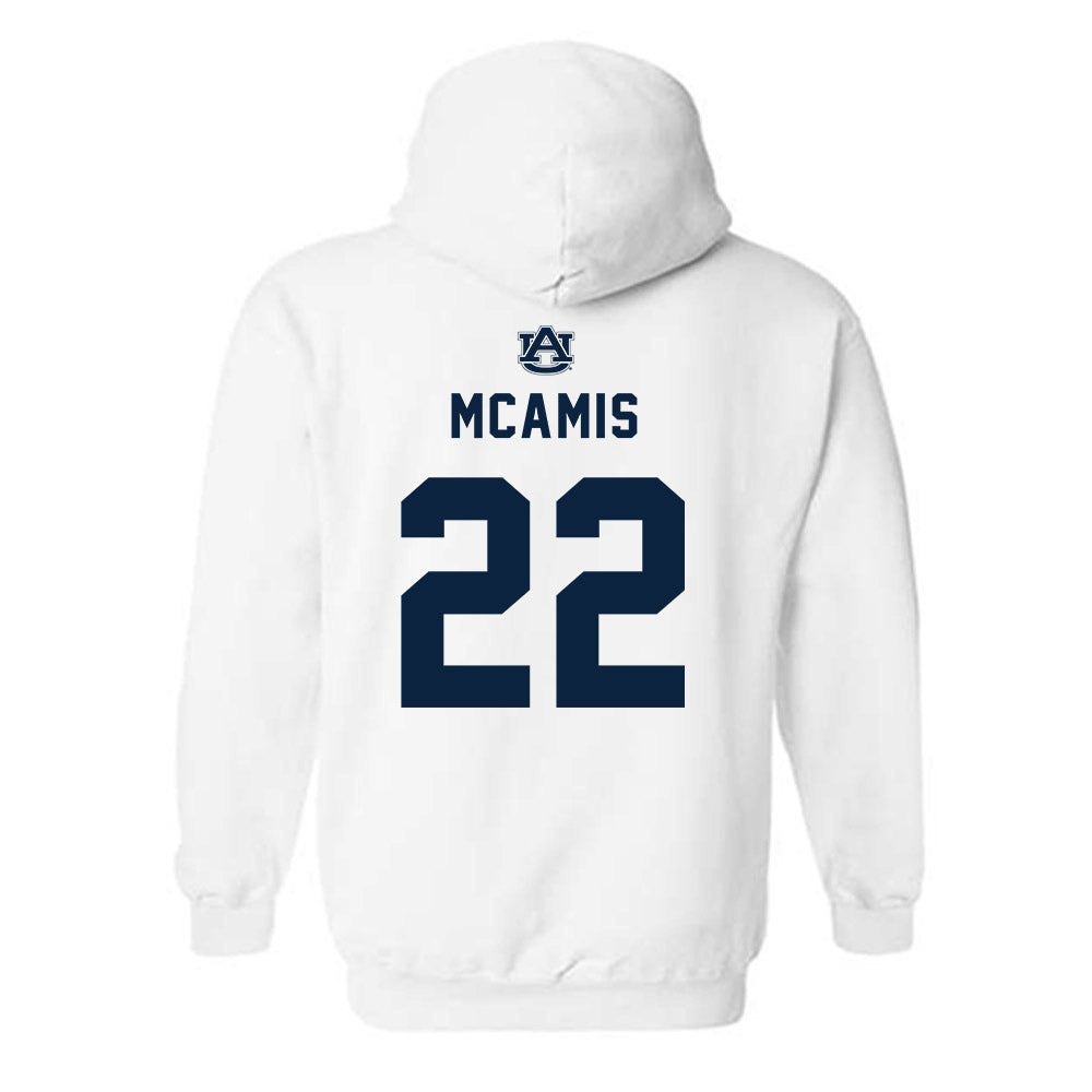 Auburn - NCAA Women's Volleyball : Macy McAmis - Replica Shersey Hooded Sweatshirt-1