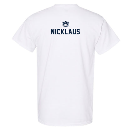 Auburn - NCAA Equestrian : Frankie Nicklaus - Replica Shersey T-Shirt-1