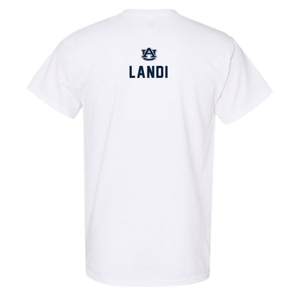 Auburn - NCAA Women's Swimming & Diving : Juliette Landi - Replica Shersey T-Shirt-1