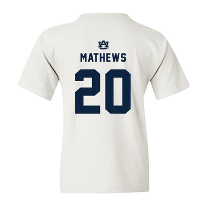 Auburn - NCAA Football : Jacoby Mathews - Replica Shersey Youth T-Shirt-1