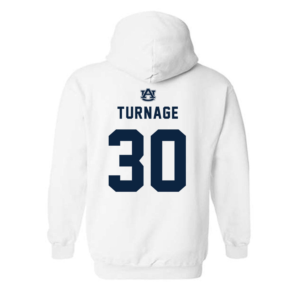 Auburn - NCAA Women's Soccer : Tahirah Turnage - Replica Shersey Hooded Sweatshirt-1