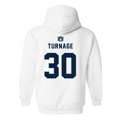 Auburn - NCAA Women's Soccer : Tahirah Turnage - Replica Shersey Hooded Sweatshirt-1
