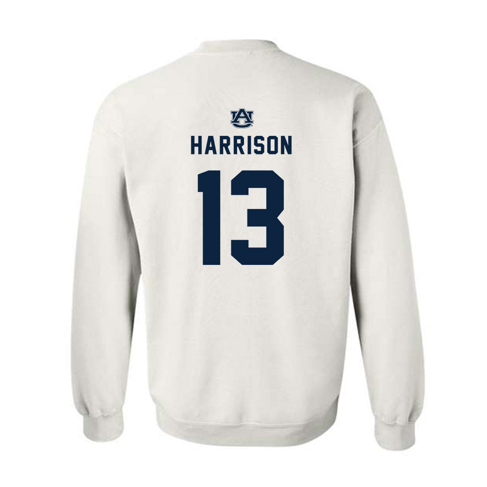 Auburn - NCAA Softball : Ella Harrison - Replica Shersey Crewneck Sweatshirt-1