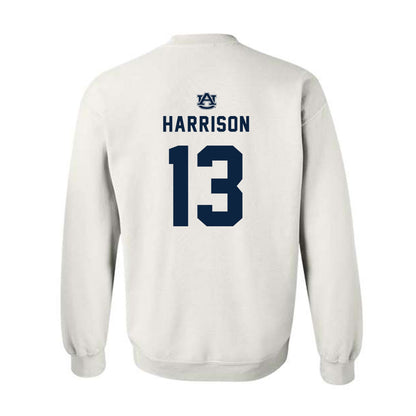Auburn - NCAA Softball : Ella Harrison - Replica Shersey Crewneck Sweatshirt-1