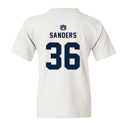 Auburn - NCAA Baseball : Jackson Sanders - Replica Shersey Youth T-Shirt-1