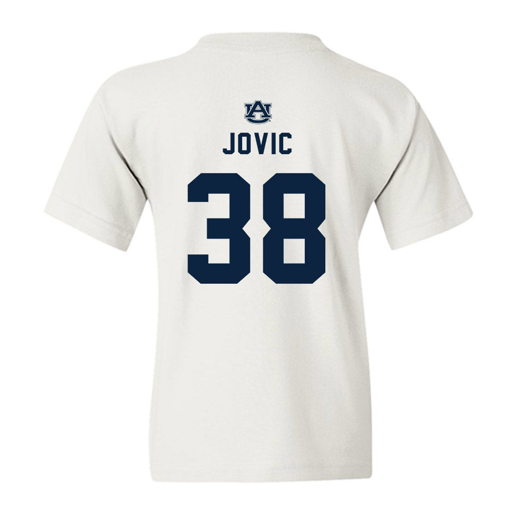 Auburn - NCAA Men's Basketball : Filip Jovic - Replica Shersey Youth T-Shirt-1