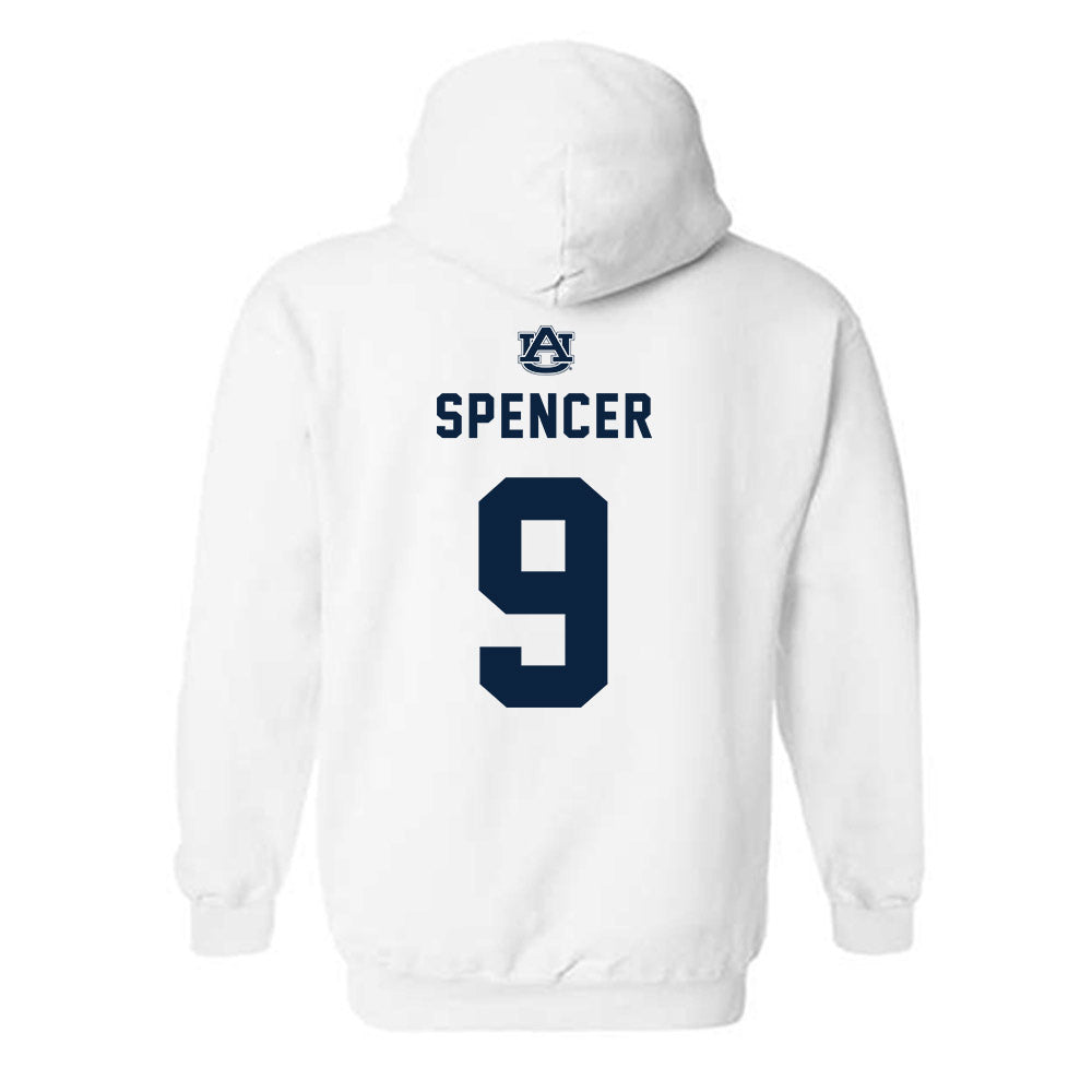 Auburn - NCAA Football : Deshawn Spencer - Replica Shersey Hooded Sweatshirt-1