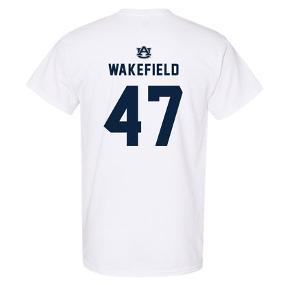 Auburn - NCAA Football : Travis Wakefield - Replica Shersey T-Shirt-1
