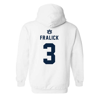 Auburn - NCAA Baseball : Chase Fralick - Replica Shersey Hooded Sweatshirt-1