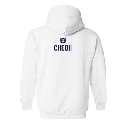 Auburn - NCAA Men's Track & Field : Nickson Chebii - Replica Shersey Hooded Sweatshirt-1