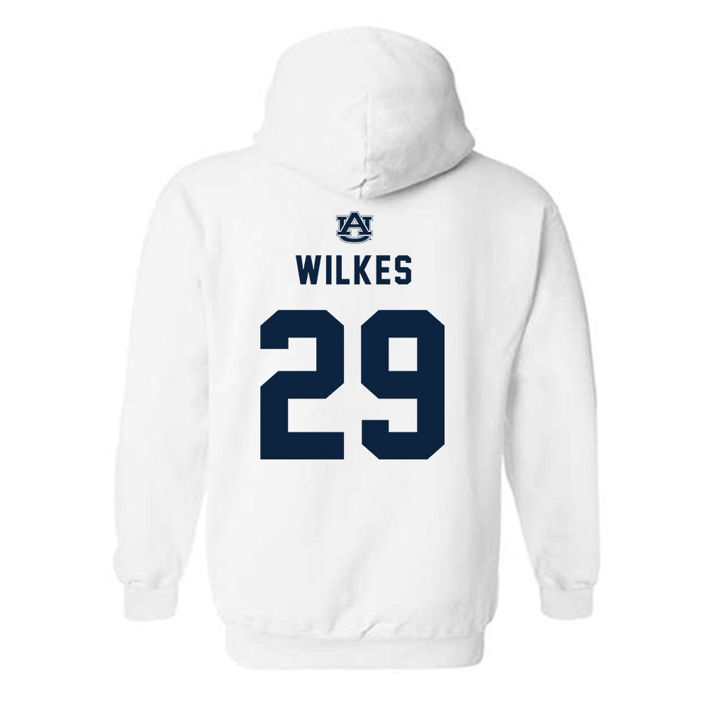 Auburn - NCAA Football : Jaquez Wilkes - Replica Shersey Hooded Sweatshirt-1