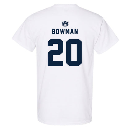 Auburn - NCAA Men's Basketball : Jeremiah Bowman - Replica Shersey T-Shirt-1