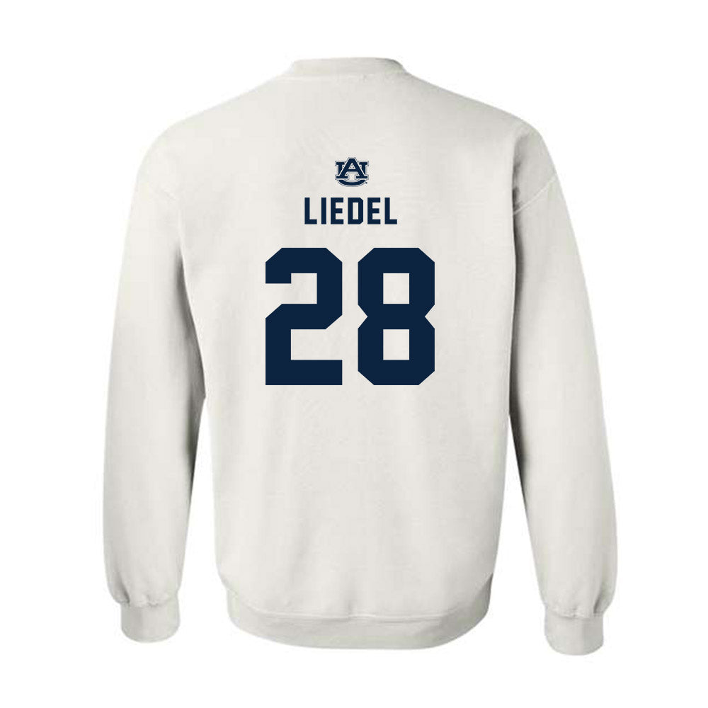 Auburn - NCAA Baseball : Carson Liedel - Replica Shersey Crewneck Sweatshirt-1