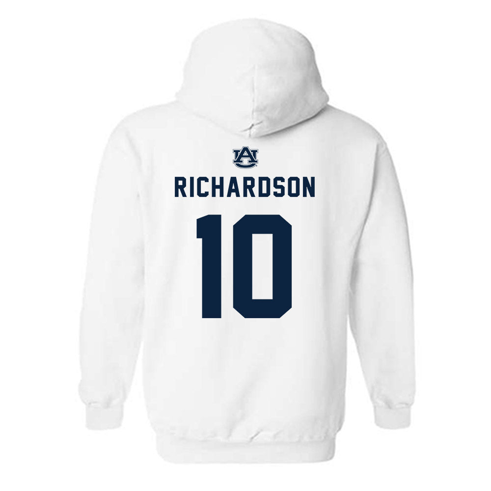 Auburn - NCAA Women's Basketball : Sania Richardson - Replica Shersey Hooded Sweatshirt-1