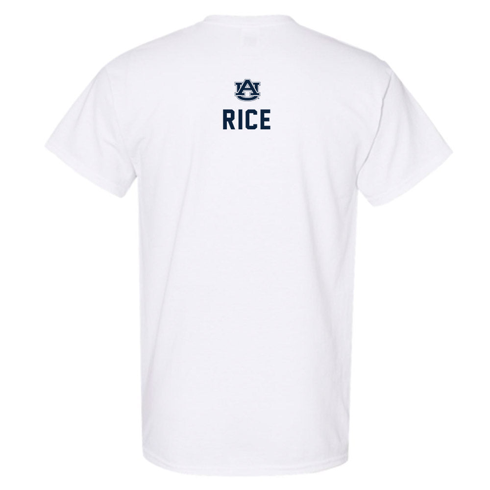 Auburn - NCAA Men's Swimming & Diving : Mike Rice - Replica Shersey T-Shirt-1