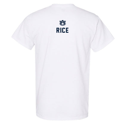 Auburn - NCAA Men's Swimming & Diving : Mike Rice - Replica Shersey T-Shirt-1