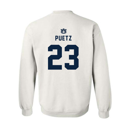 Auburn - NCAA Women's Volleyball : Shanelle Puetz - Replica Shersey Crewneck Sweatshirt-1