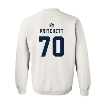 Auburn - NCAA Football : Parker Pritchett - Replica Shersey Crewneck Sweatshirt-1