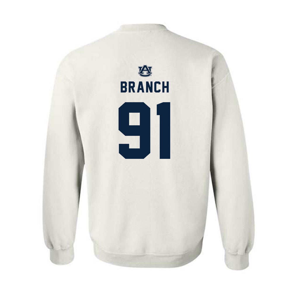 Auburn - NCAA Football : Tavian Branch - Replica Shersey Crewneck Sweatshirt-1