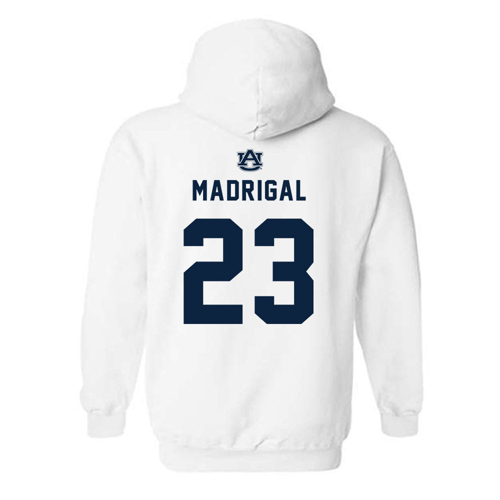 Auburn - NCAA Baseball : Eddie Madrigal - Replica Shersey Hooded Sweatshirt-1