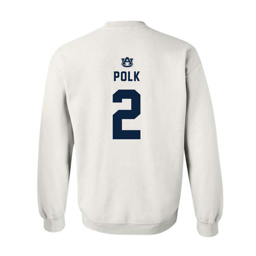 Auburn - NCAA Women's Soccer : Torrey Polk - Replica Shersey Crewneck Sweatshirt-1