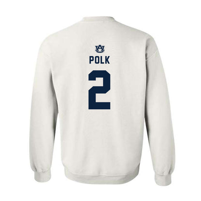Auburn - NCAA Women's Soccer : Torrey Polk - Replica Shersey Crewneck Sweatshirt-1