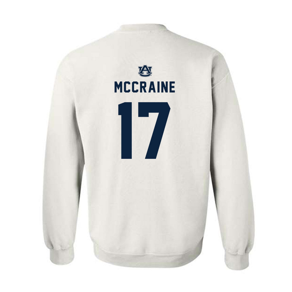 Auburn - NCAA Baseball : Mason McCraine - Replica Shersey Crewneck Sweatshirt-1